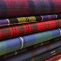 MEDIUM WEIGHT TARTAN FABRIC